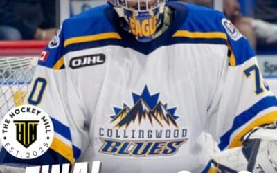 🏒 Dale West | Collingwood Blues posted a 3-0 win over the Leamington Flyers on Friday Night