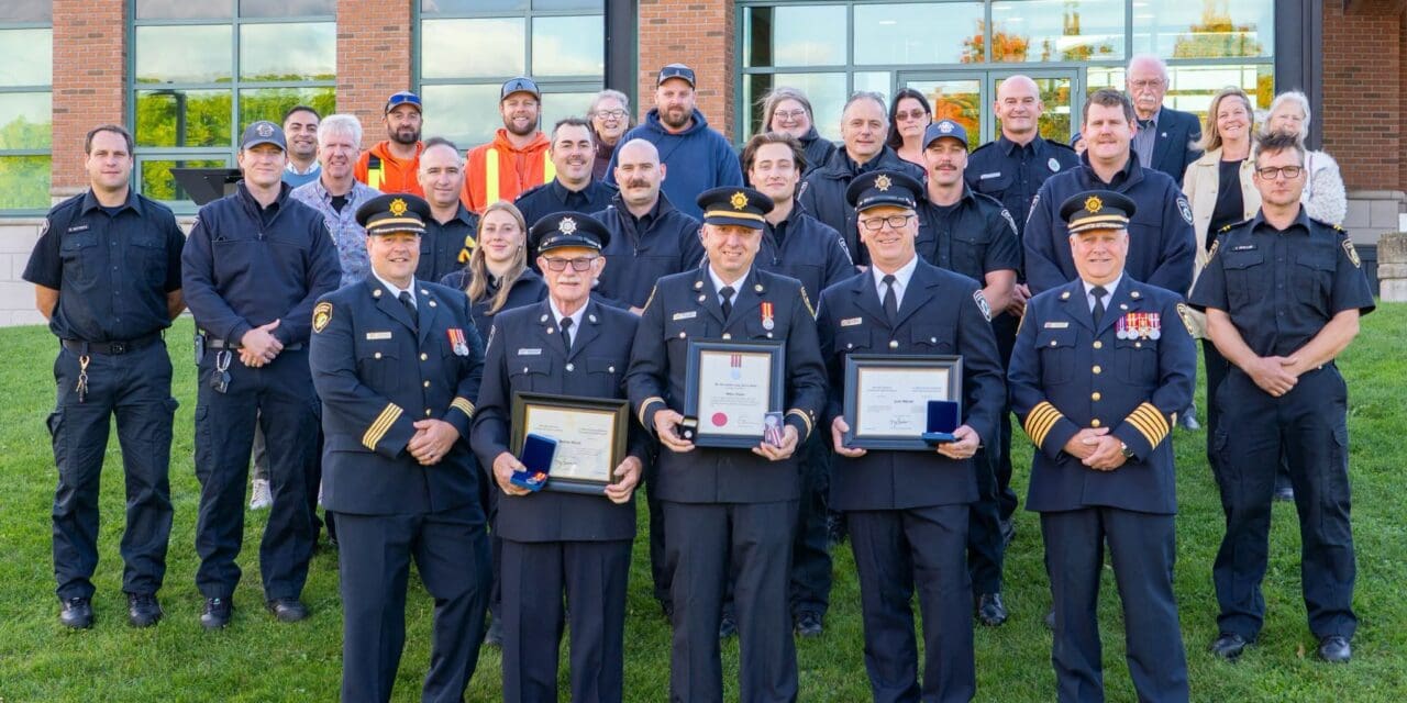 🚒  Honouring 65 Years of Combined Service to The Blue Mountains Fire Department | GEORGIANBAYNEWS.COM