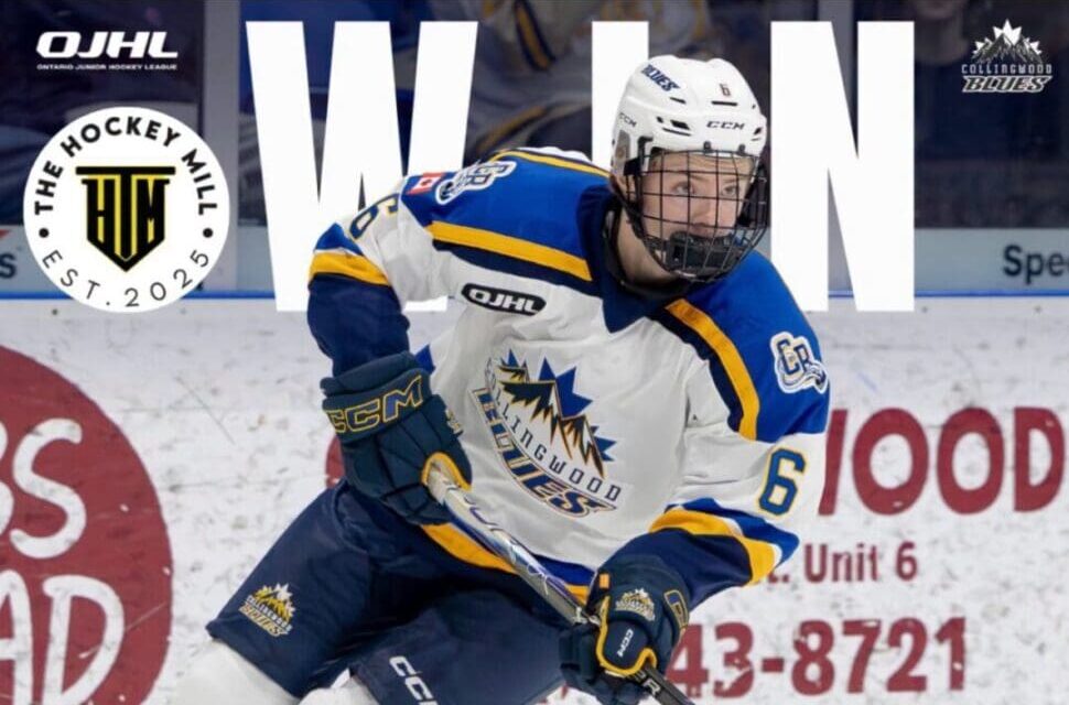 🏒  Dale West | The Mike Jackson Collingwood Blues have stretched the winning streak to nine with an 11-1 thumping of the Mississauga Chargers