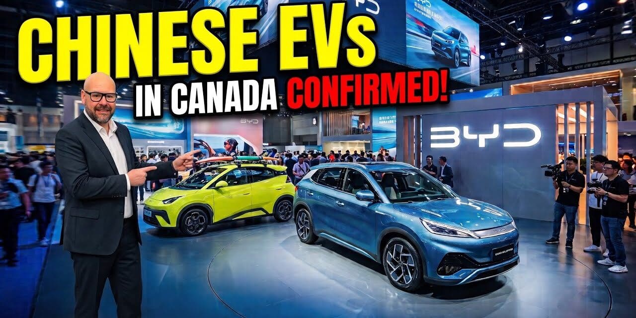 🔋  All The Chinese EVs Coming To Canada In 2027! Full Tour | GEORGIANBAYNEWS.COM