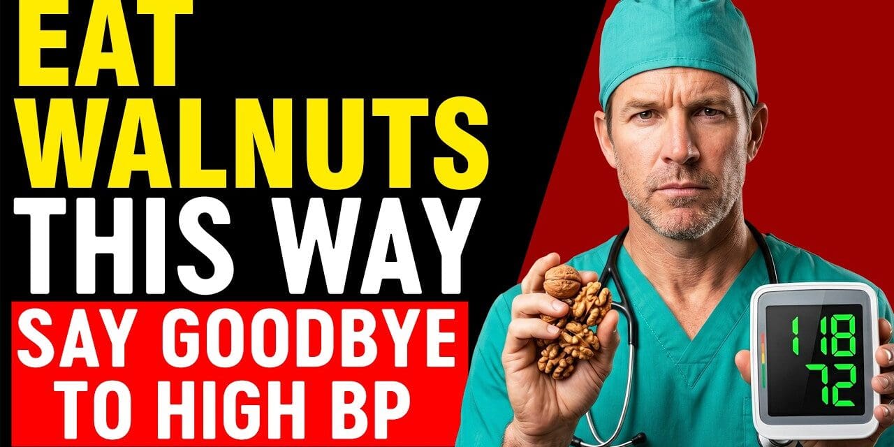 👨‍⚕️  Eat WALNUTS This Way Every Morning — Watch What Happens to Your Blood Pressure in 4 Weeks