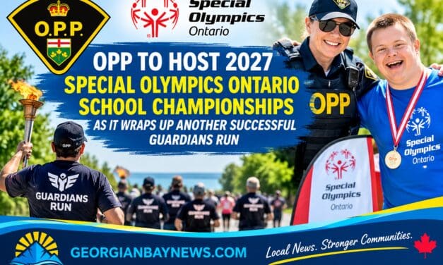 ❤️  OPP TO HOST 2027 SPECIAL OLYMPICS ONTARIO SCHOOL CHAMPIONSHIPS AS IT WRAPS UP ANOTHER SUCCESSFUL GUARDIANS RUN 