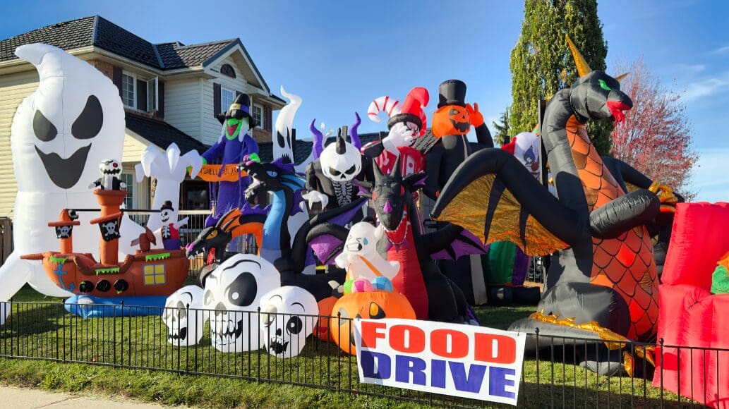 🎃  Elsie’s Daycare Haunted Halloween Food Drive 🦇 GEORGIANBAYNEWS.COM