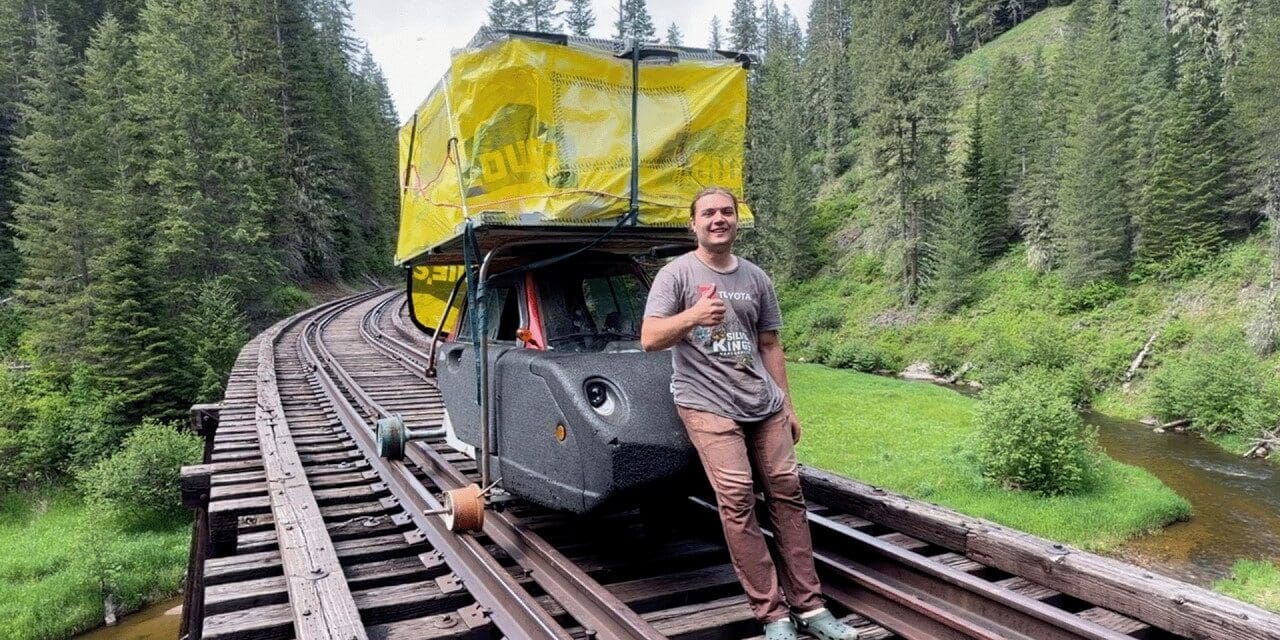 ๐ Exploring 100 Miles of Abandoned Railroad Camping & Fishing | Matt Spears