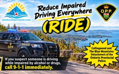 π COLLINGWOOD OPP REMOVE TWO IMPAIRED DRIVERS FROM OUR ROADWAYS