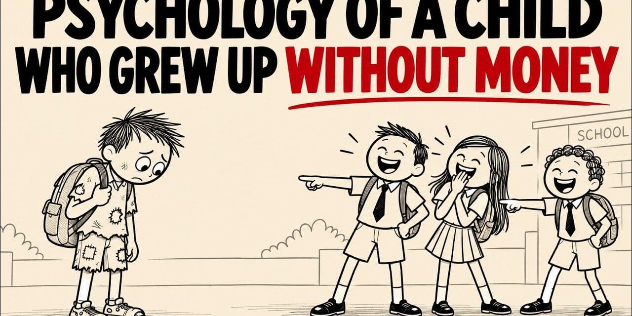 🎯  Psychology of A Child Who Grew Up Without Money – They Share These 5 Traits |  Psychology Explains