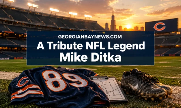 🏈  A Tribute to NFL Legend Mike Ditka: The Iron Mike Legacy | GEORGIANBAYNEWS.COM