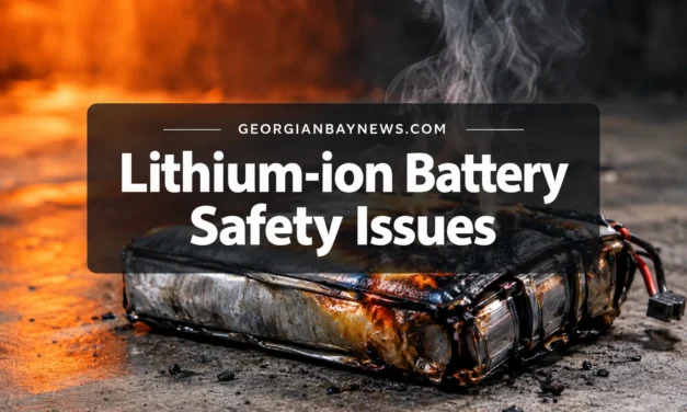 🪫  Lithium-ion Batteries Safety Issues: What Everyone Needs to Know in 2026 | GEORGIANBAYNEWS.COM