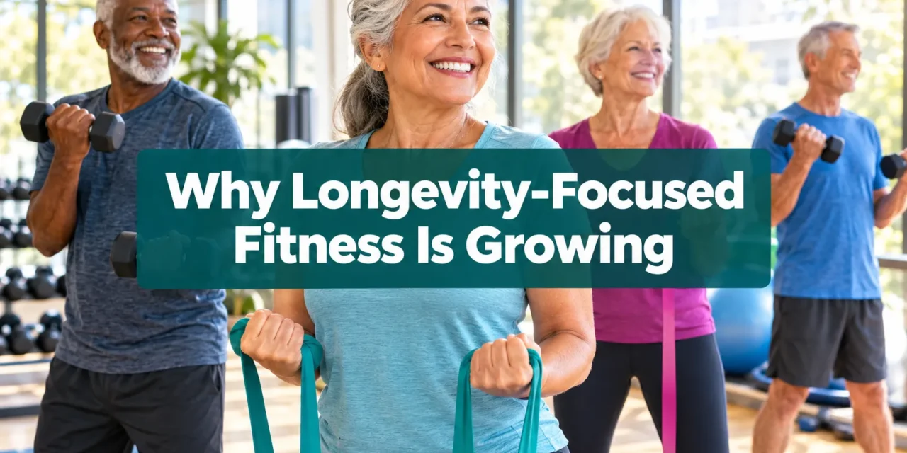 🌻  Why Longevity-Focused Fitness Is Growing: What Older Adults Should Look for in a Program