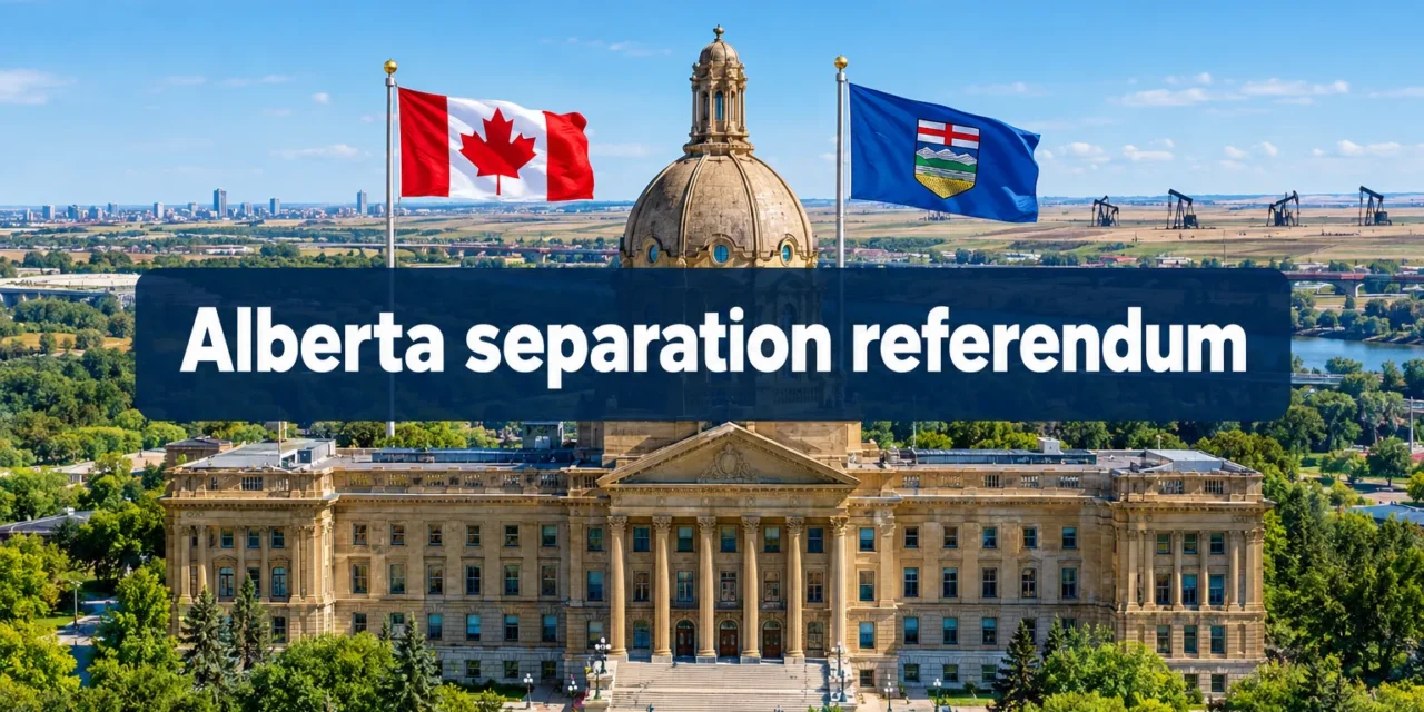 🇨🇦  Alberta Separation Referendum and Its Impact on Canadian Unity | GEORGIANBAYNEWS.COM