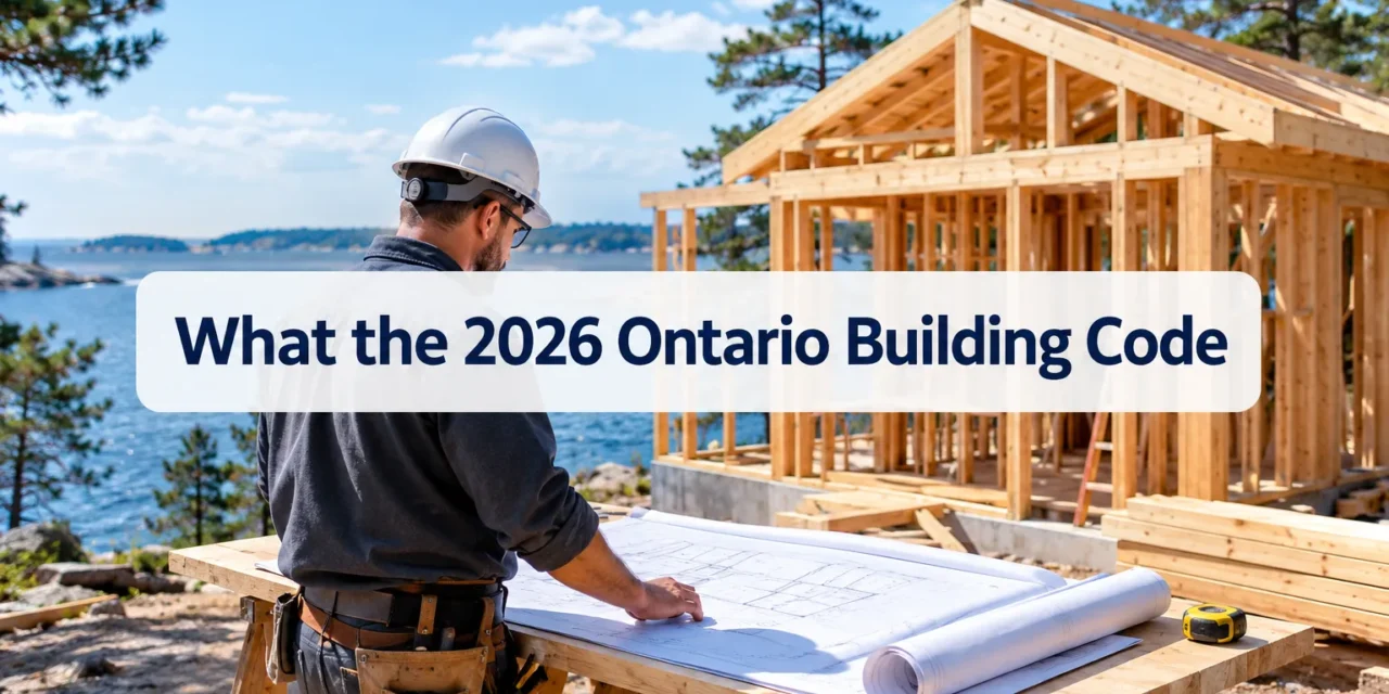 🏡  What the 2026 Ontario Building Code Changes Mean for Homeowners, Renovators and Cottage Owners