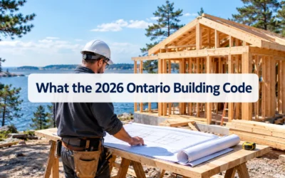 🏡  What the 2026 Ontario Building Code Changes Mean for Homeowners, Renovators and Cottage Owners