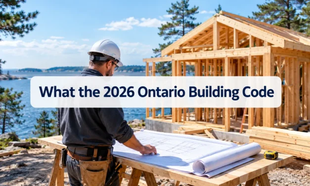 🏡  What the 2026 Ontario Building Code Changes Mean for Homeowners, Renovators and Cottage Owners