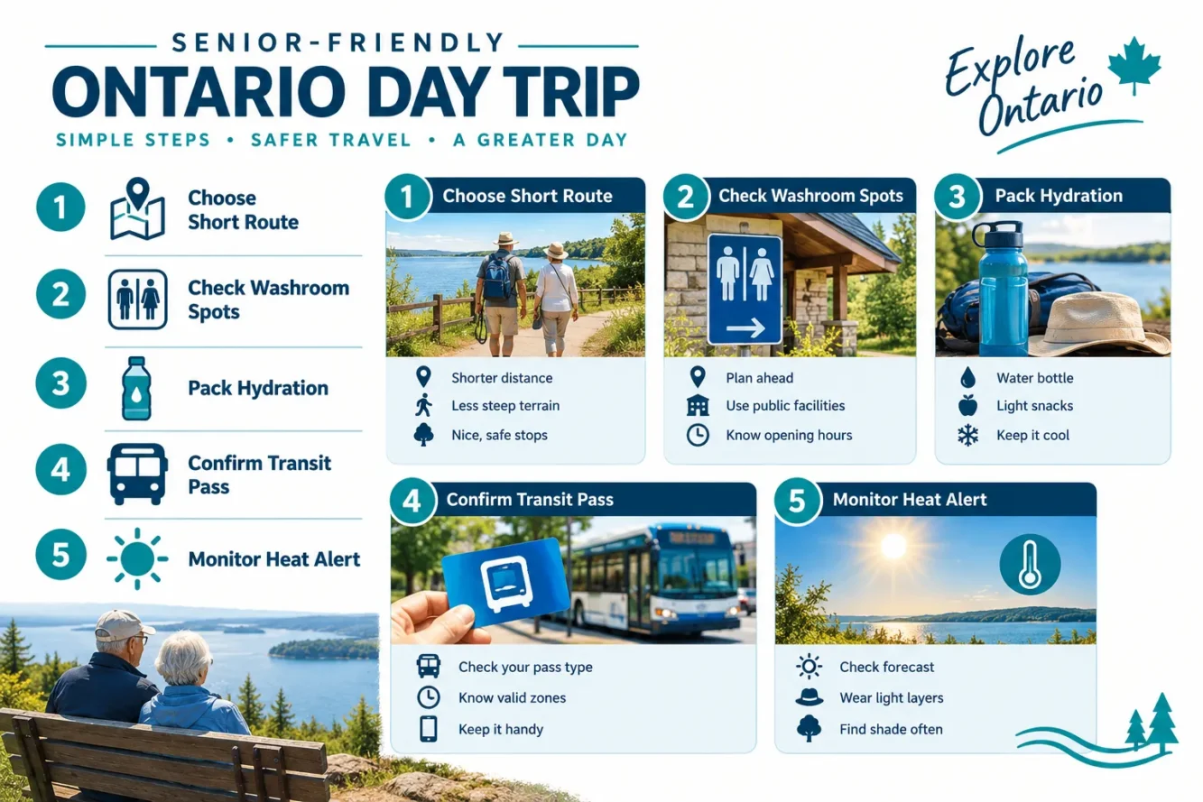 Building a Framework for Senior-Friendly Day Trips in Ontario