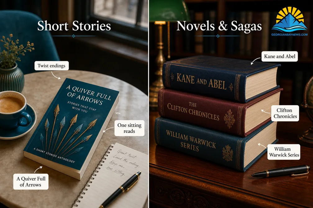 Jeffrey Archer Short Stories vs. Novels: Which to Choose