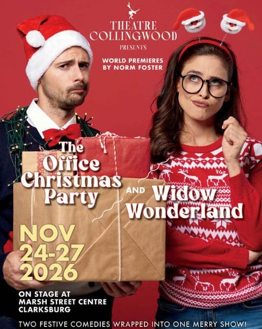🎄 The Office Christmas Party & Widow Wonderland November 24–28, 2026 | The Marsh Street Centre | Clarksburg